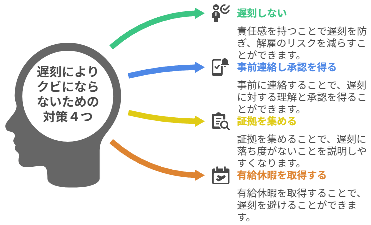 ５章　遅刻によりクビにならないための対策４つ